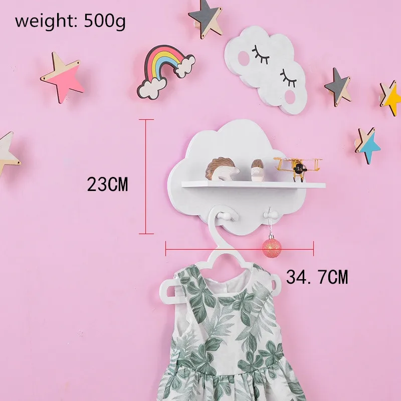 1 шт. подвесная полка для хранения в скандинавском стиле деревянный держатель