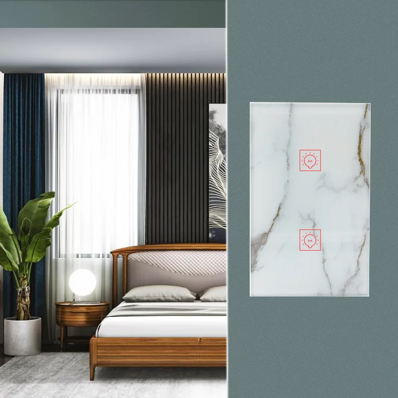 

Tuya/Smart Life WiFi Smart Touch Switch US Standard Wall Light Switch High Quality Alexa Google Home Voice Control Switch