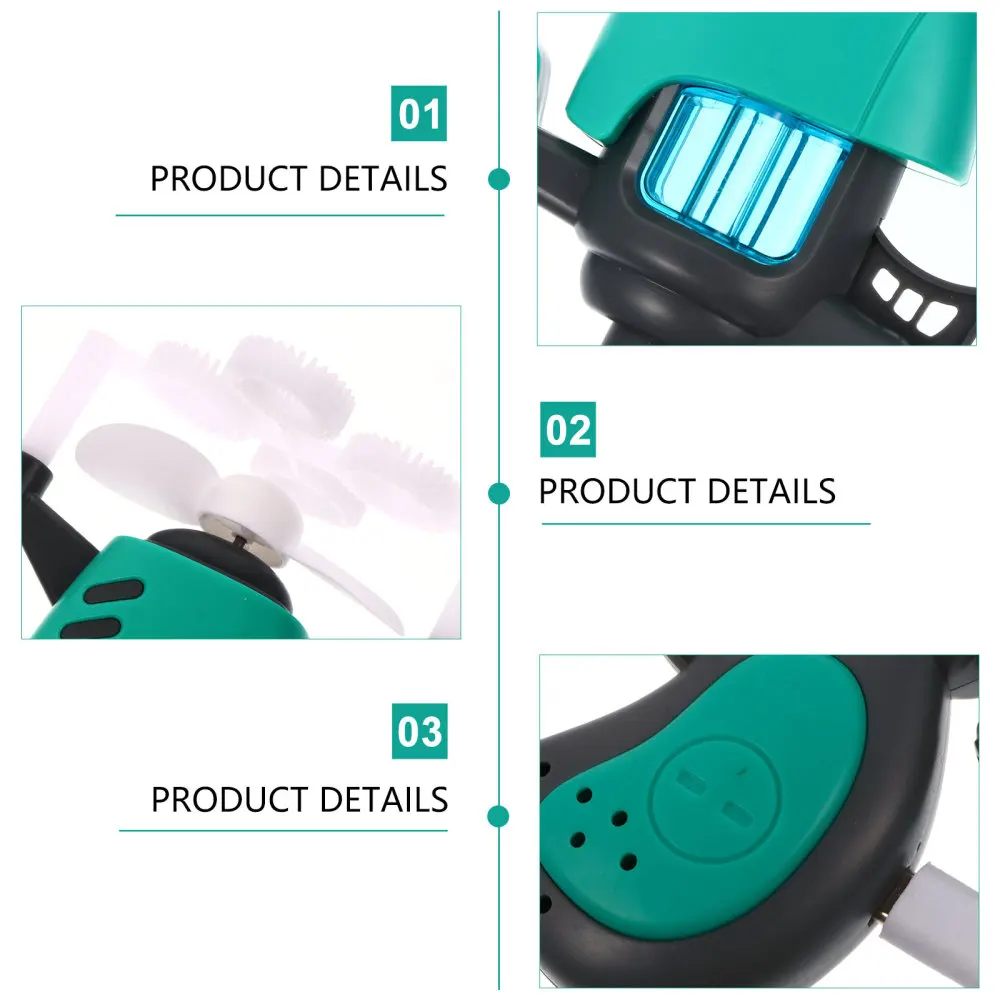 

1 Set USB Charging Fan Cartoon Bubble Maker Funny Plaything for Boys Girls