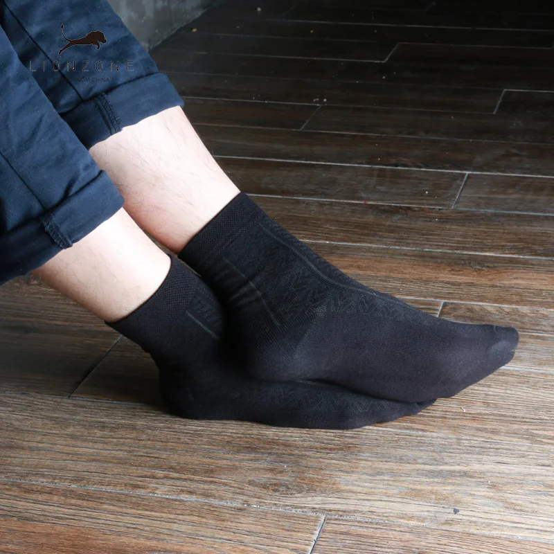 Lionzone 8 пар/лот Брендовые мужские носки для джентльменов с классическим