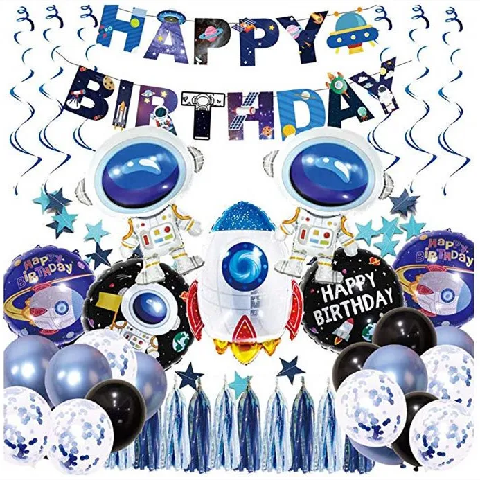 2019 гигантские ракета астронавт фольги воздушные шары для маленьких мальчиков