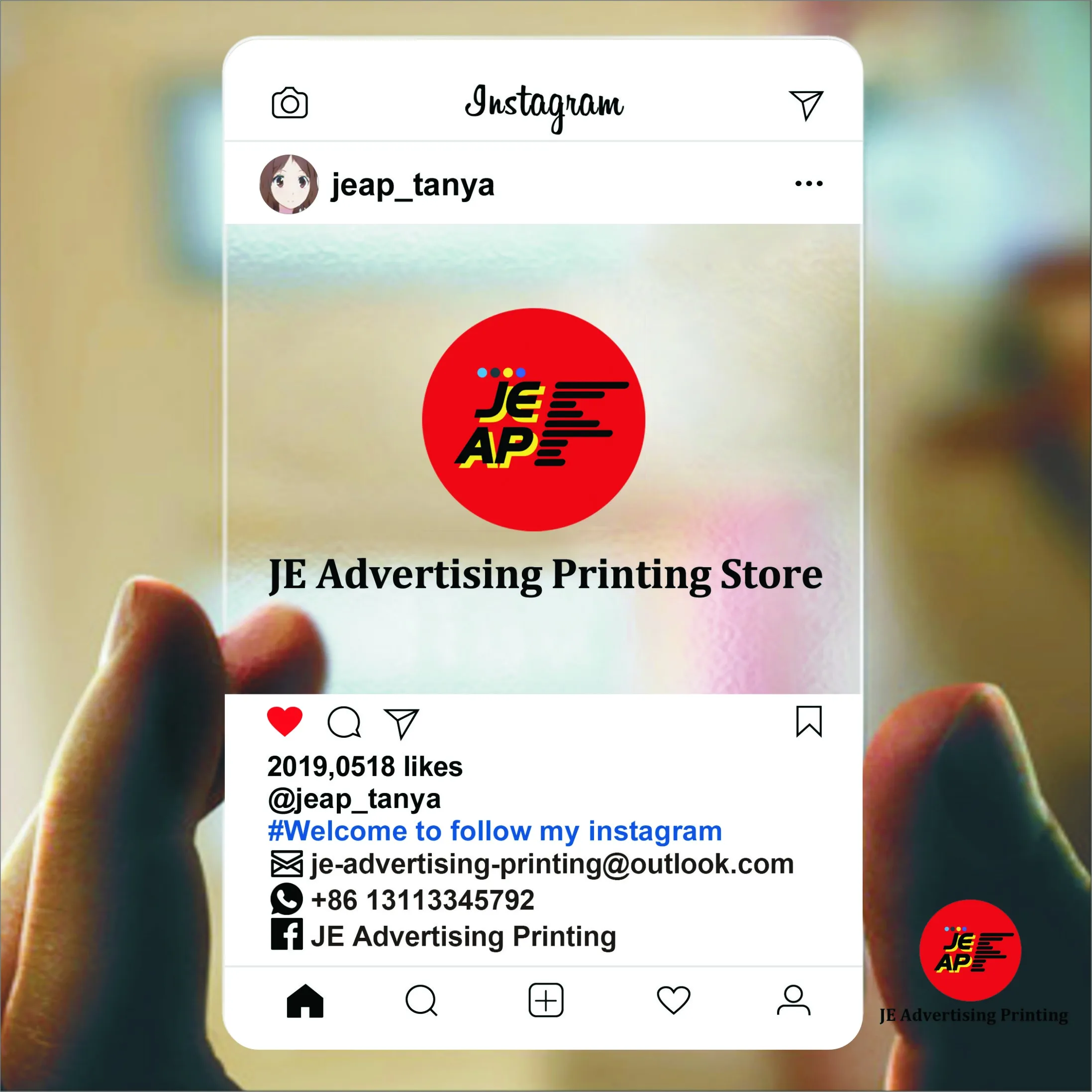 100 шт. INS четкая печать ПВХ визитная карточка прозрачные пластиковые