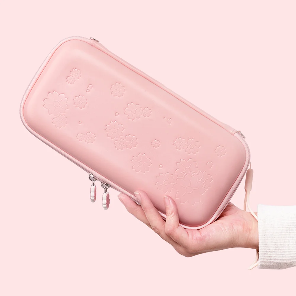 

Sakura Pink Nintendo Switch Lite Portable Storage Bag Travel Carrying Case Shell Box For NS Lite Game Accessories Case