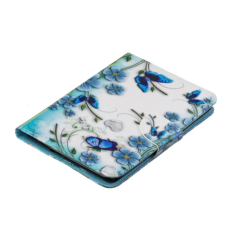 Чехол для Kindle 2019 милый кожаный кошелек с единорогом кошкой цветком девочек чехол подставка 10 го поколения