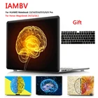 2020 мультяшный чехол для мозга для huawei Matebook Mate 13 14 Mate book X pro X, чехлы для MagicBook14 15 16,1 Mate book D14 D15 + подарок