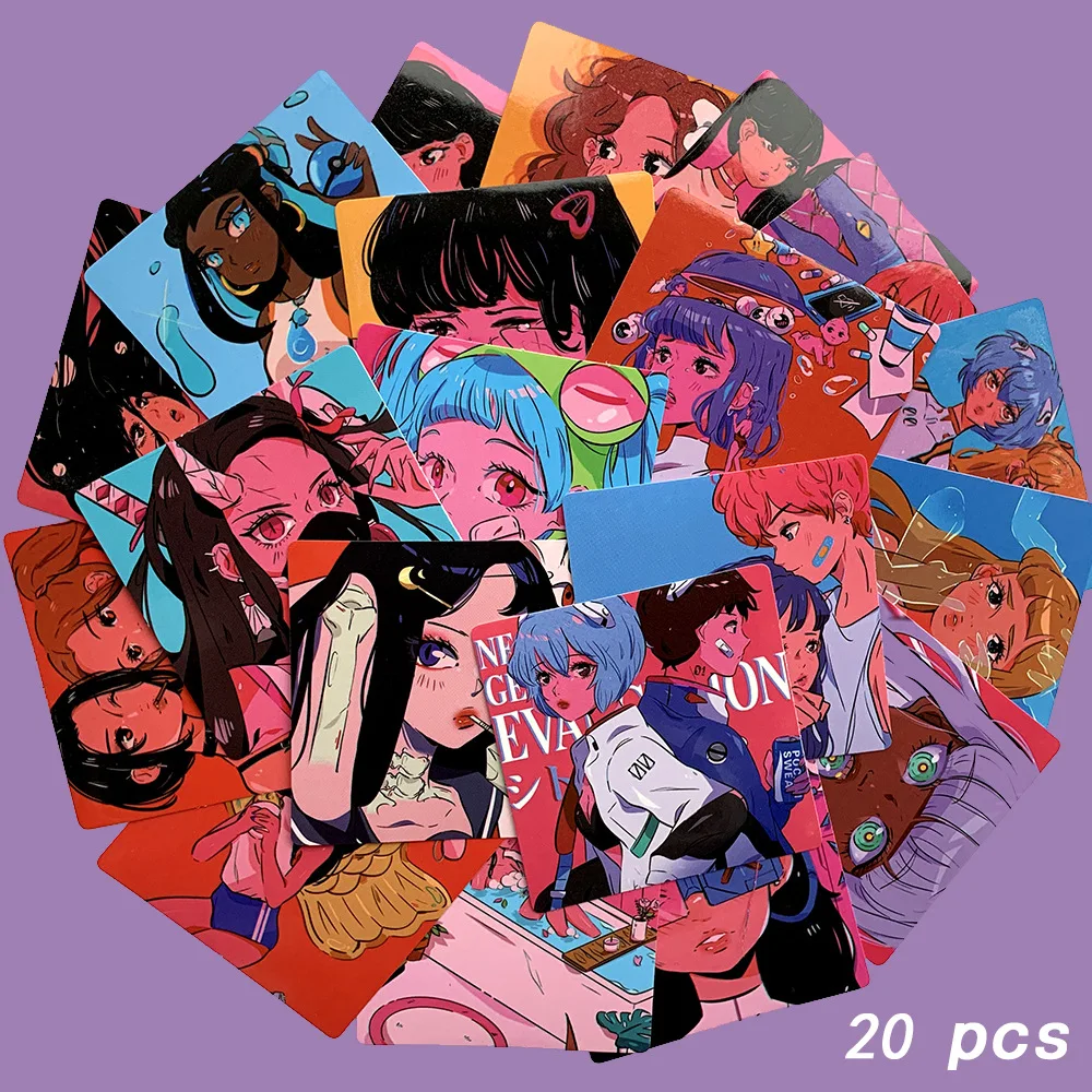 20/37 шт с персонажами из мультфильмов для девочек Милая красоты наклейки аниме