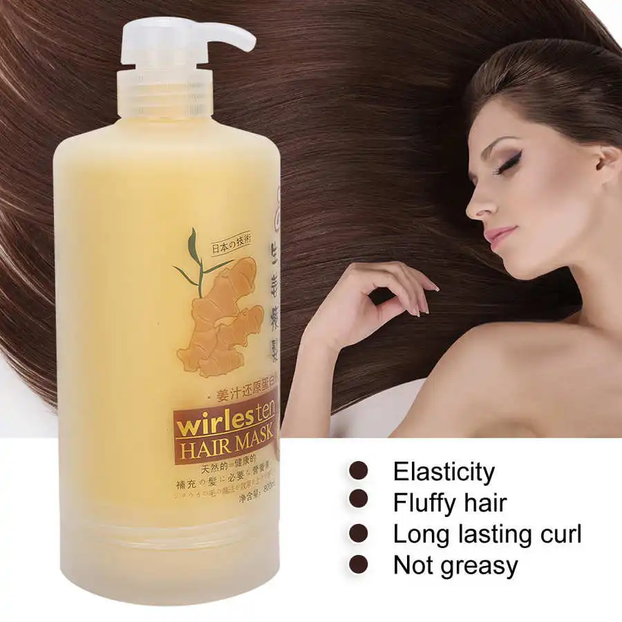 

Contains Multiple Nutrient Ingredients Moisturizing Hair Mask Frizz Treatment Nourishing Hair Damage Repair Essential Oil 800ml