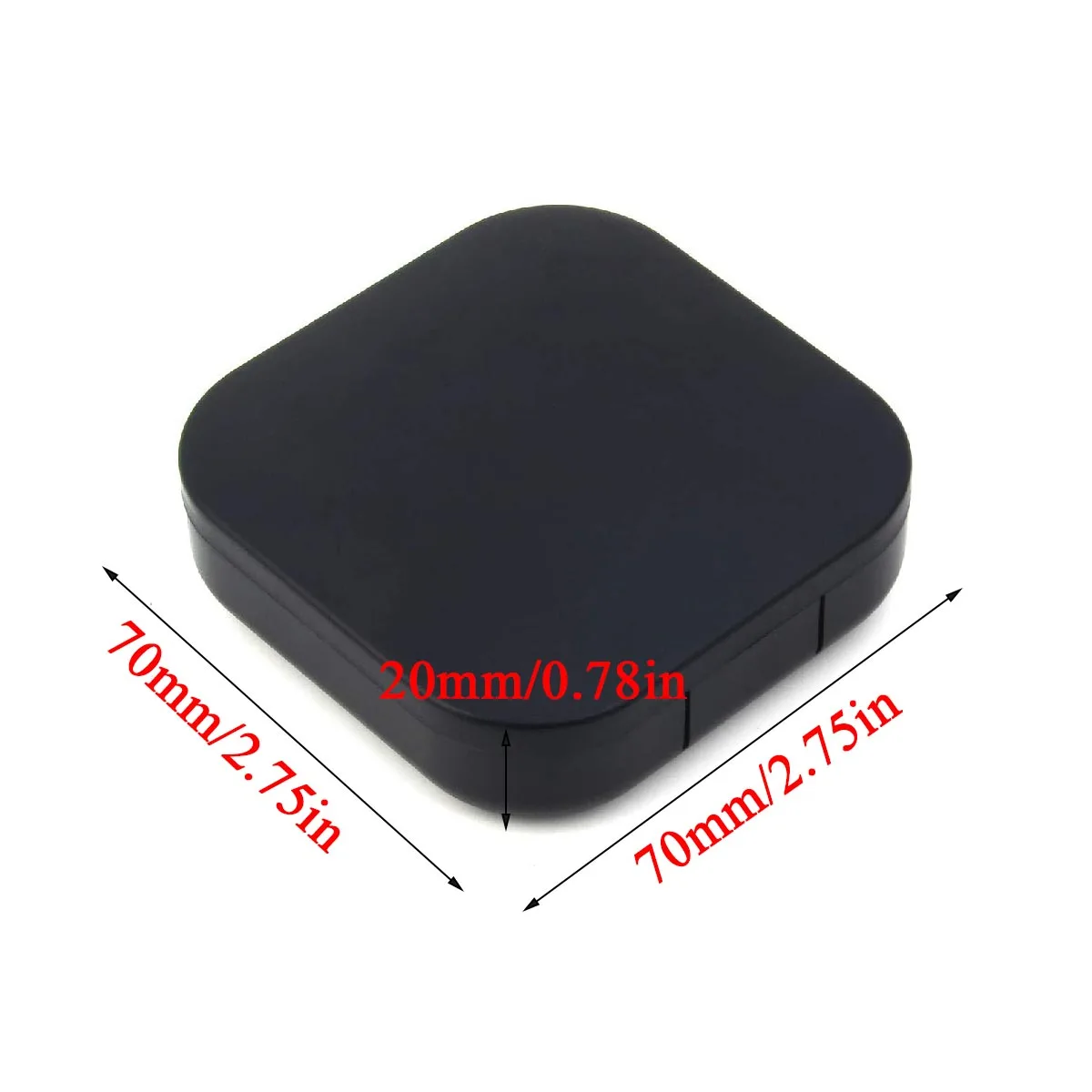 Классический переносной пластиковый чехол для контактных линз унисекс 1 шт.