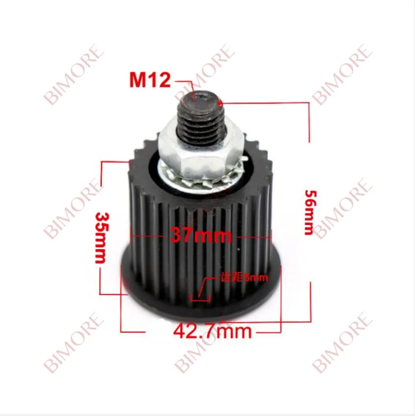 Ременной шкив двигателя для подъемной двери эскалатора запчасти лифта с осью