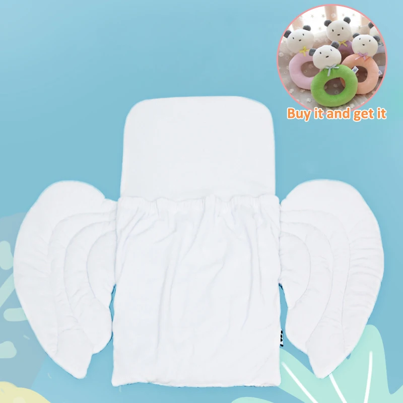 

Новорожденный кокон Детские спальные мешки хлопок Крыло ангела Тип пеленка зимняя детская одежда для новорожденных