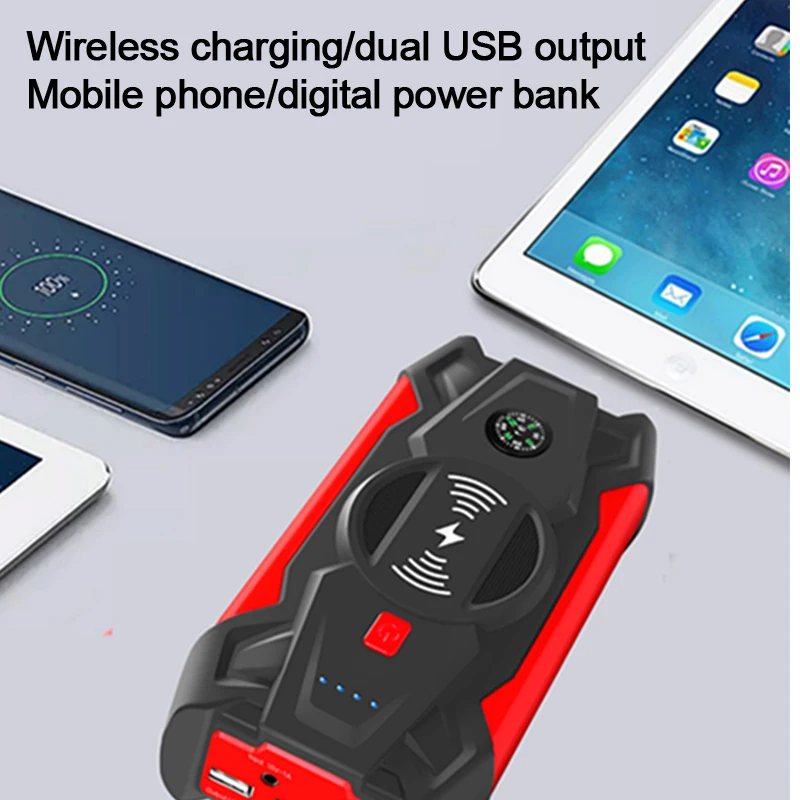 Antsir 39800mAh Car Jump Starter Power Bank Portable Battery Booster Charger 12V Starting Device Auto Emergency Lighting | Автомобили и