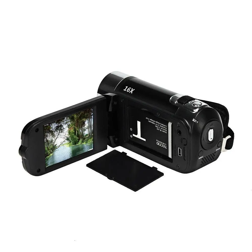 

Full HD 720P Video Camera Professional Digital Camcorder 2.7 Inches 16MP High Definition ABS FHD DV Cameras 270 Degree Rotation