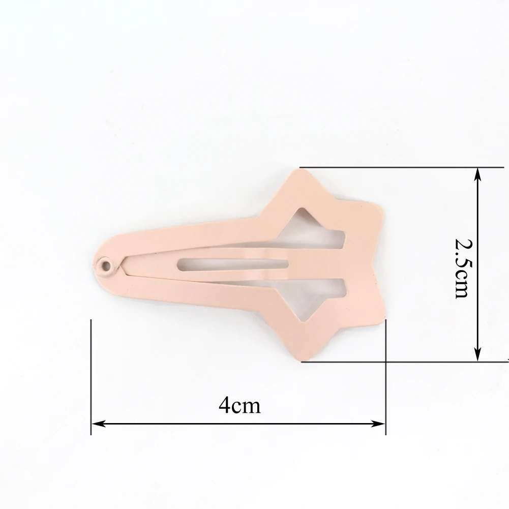 12 шт. в упаковке милые Цвет звезда заколка для волос заколки детей комплекты