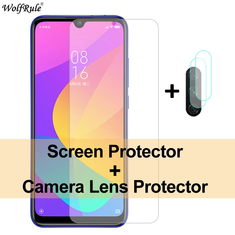 2 шт Защита экрана для Xiaomi Mi A3 Стекло 9 A2 Lite Закаленное стекло Защитная пленка