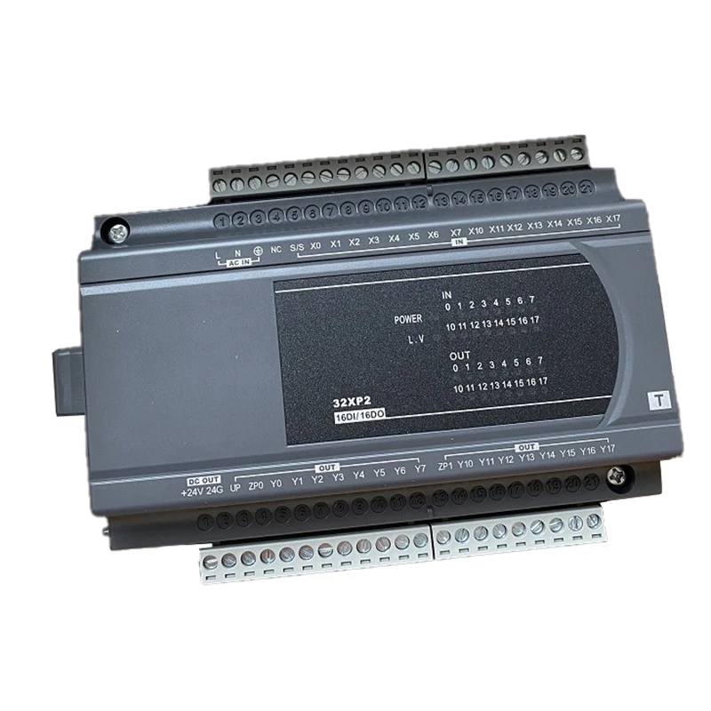

New Original DVP32XP200R PLC 100-240VAC 16DI 16DO Relay Out Digital Module