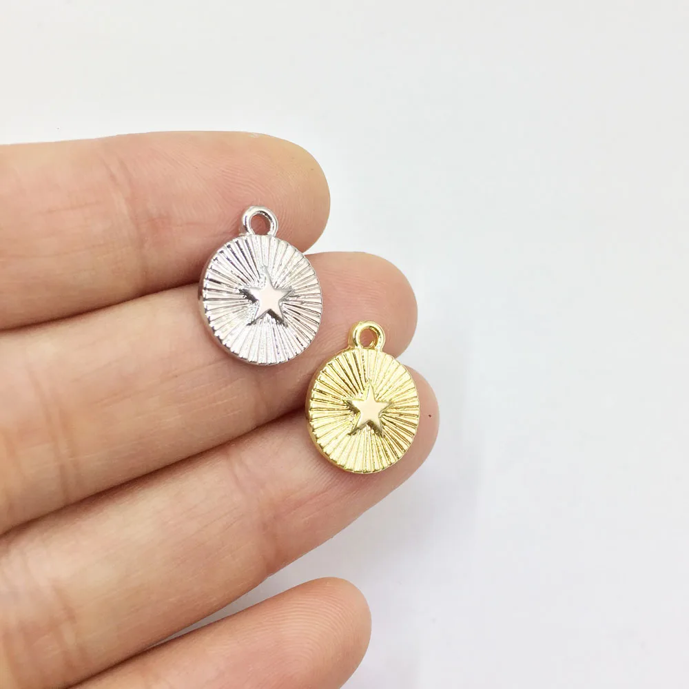 Реактора 20 штук 12 мм звезда никель/свинец/Cad Бесплатная цинковый сплав Подвески