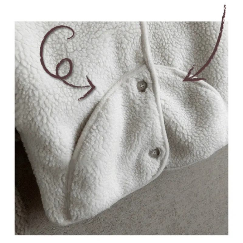

new winter thick single-breasted coat baby baby cardigan jacket baby girl winter coat baby girls clothes