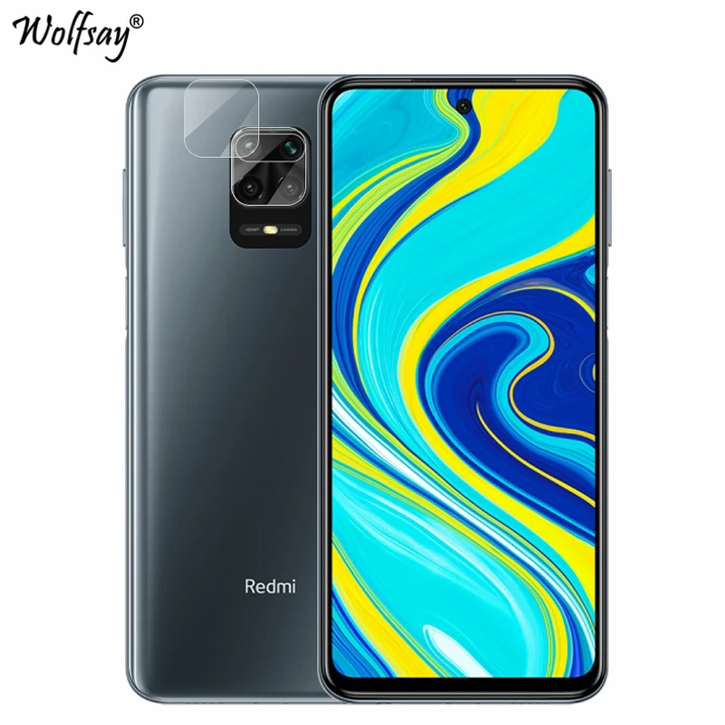 2 en 1 c&aacute;mara + Protector de pantalla para Xiaomi Redmi Note 9S 8 7 vidrio templado lente de la C&aacute;mara pel&iacute;cula protectora para Xiaomi Redmi Note 9S-2