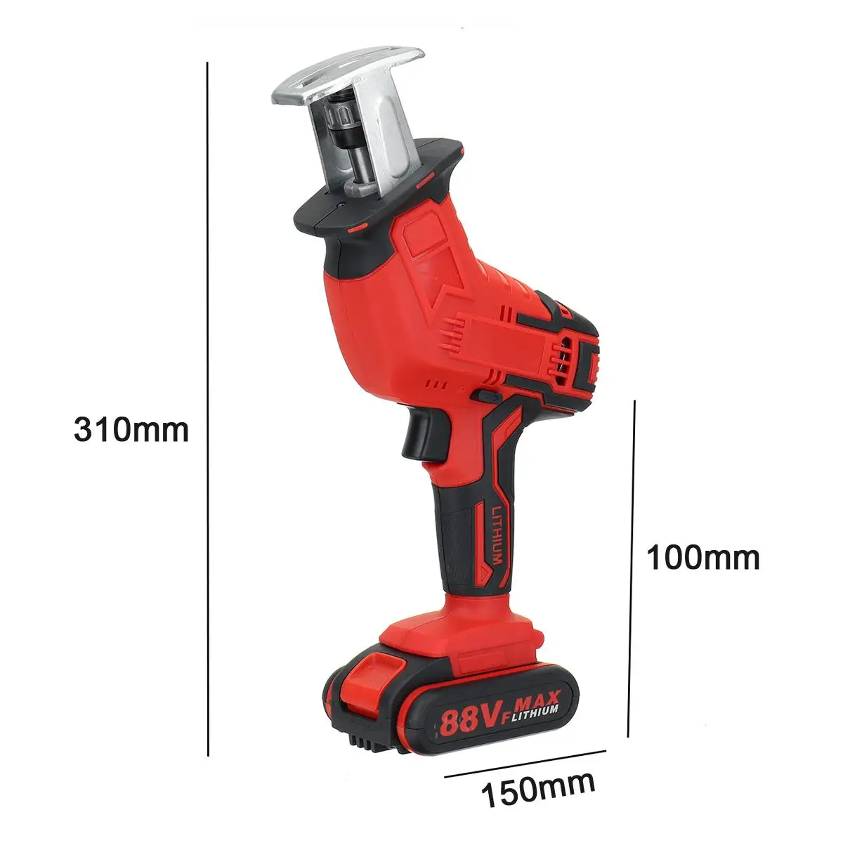 

Becornce 18V 3000rpm/min Electric Saw Variable Speed Reciprocating Saw Stepless Speed Change Adapted To Makita Battery