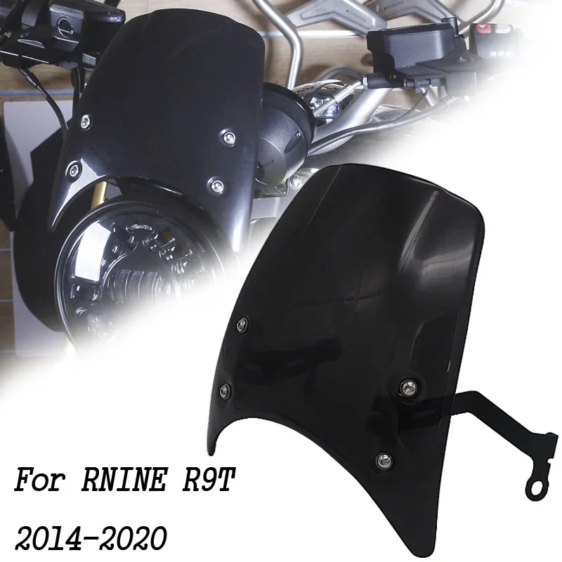 

Переднее ветровое стекло для BMW R NINE T RNINE R9T R 9 T 2014 2015 2016 2017 2018 2019 2020 аксессуары для мотоциклов