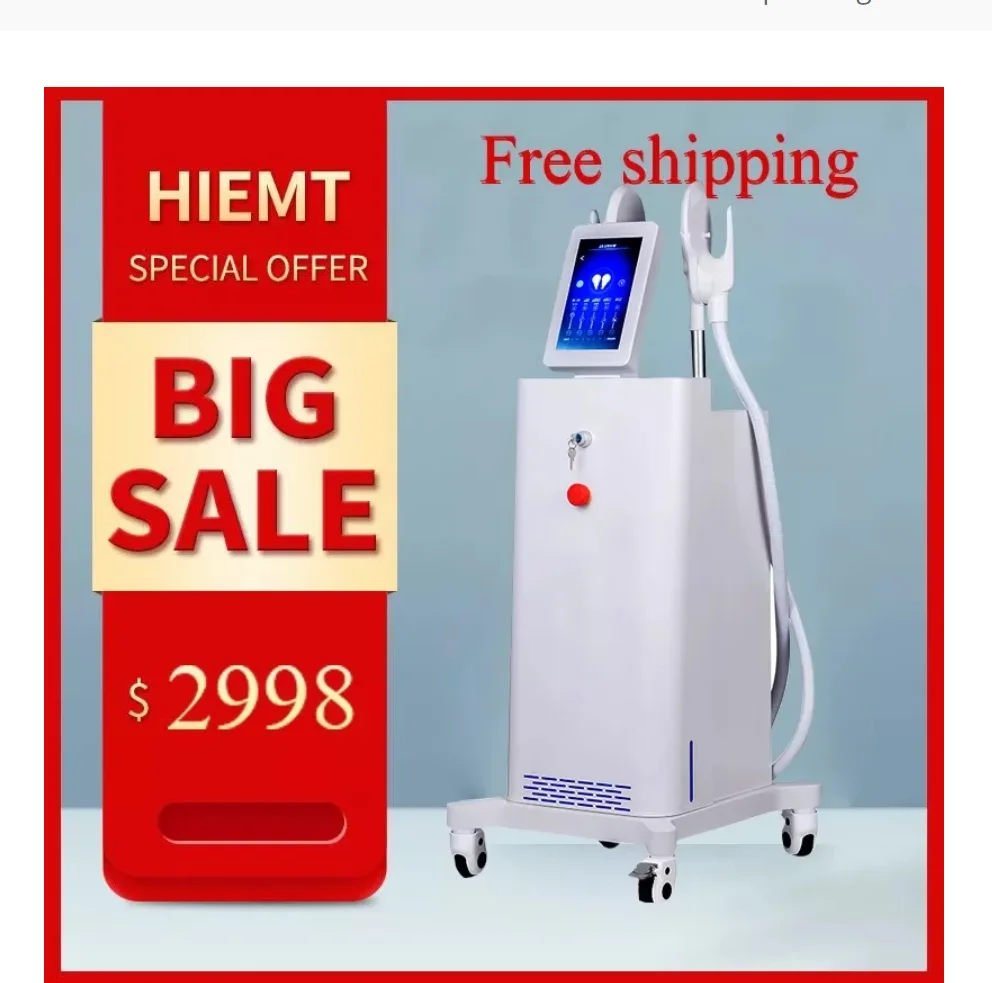 

2021 EMSlim Portable Electromagnetic Body Emslim Slimming Muscle Stimulate Fat Removal Body Slimming Build Muscle Machine