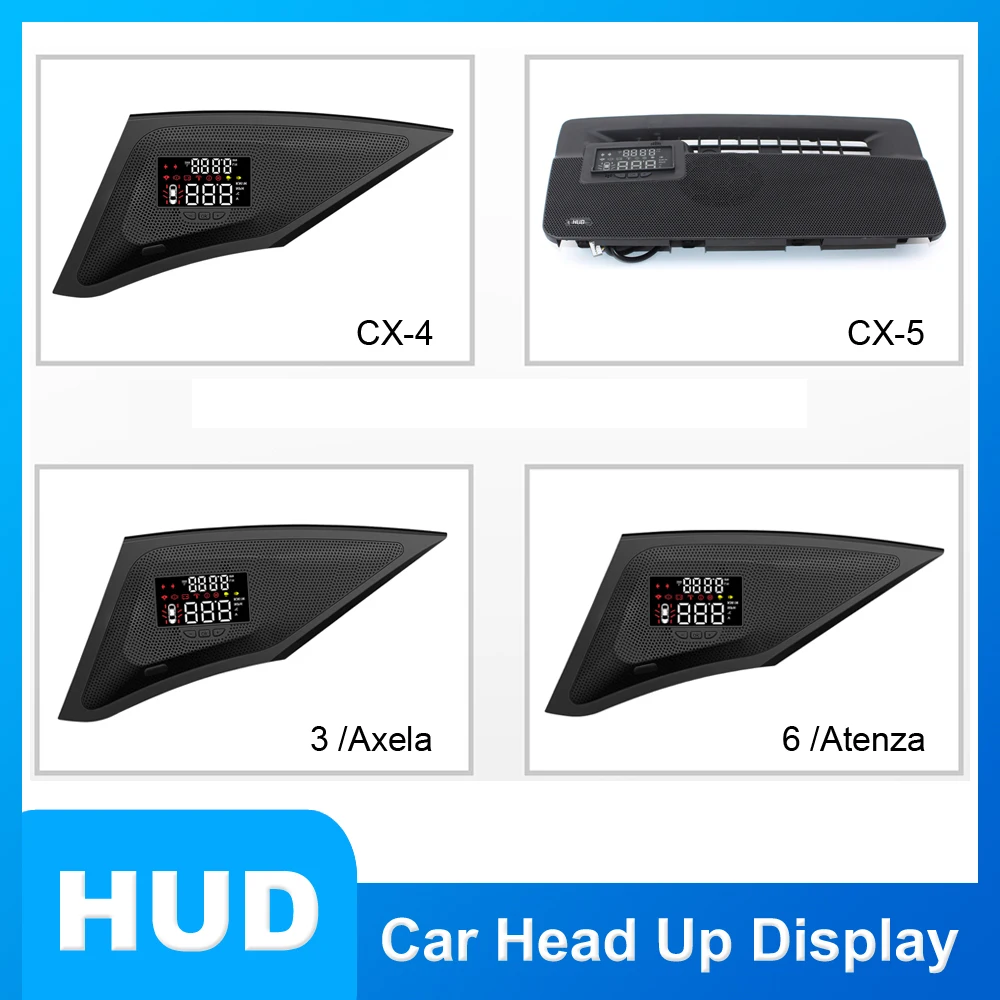 

For Mazda 3/6/CX-5/CX5/CX-4/CX4/Axela/Atenza Mazda3 Mazda6 Car Electronic Accessories Head Up Display HUD Safe Driving Screen