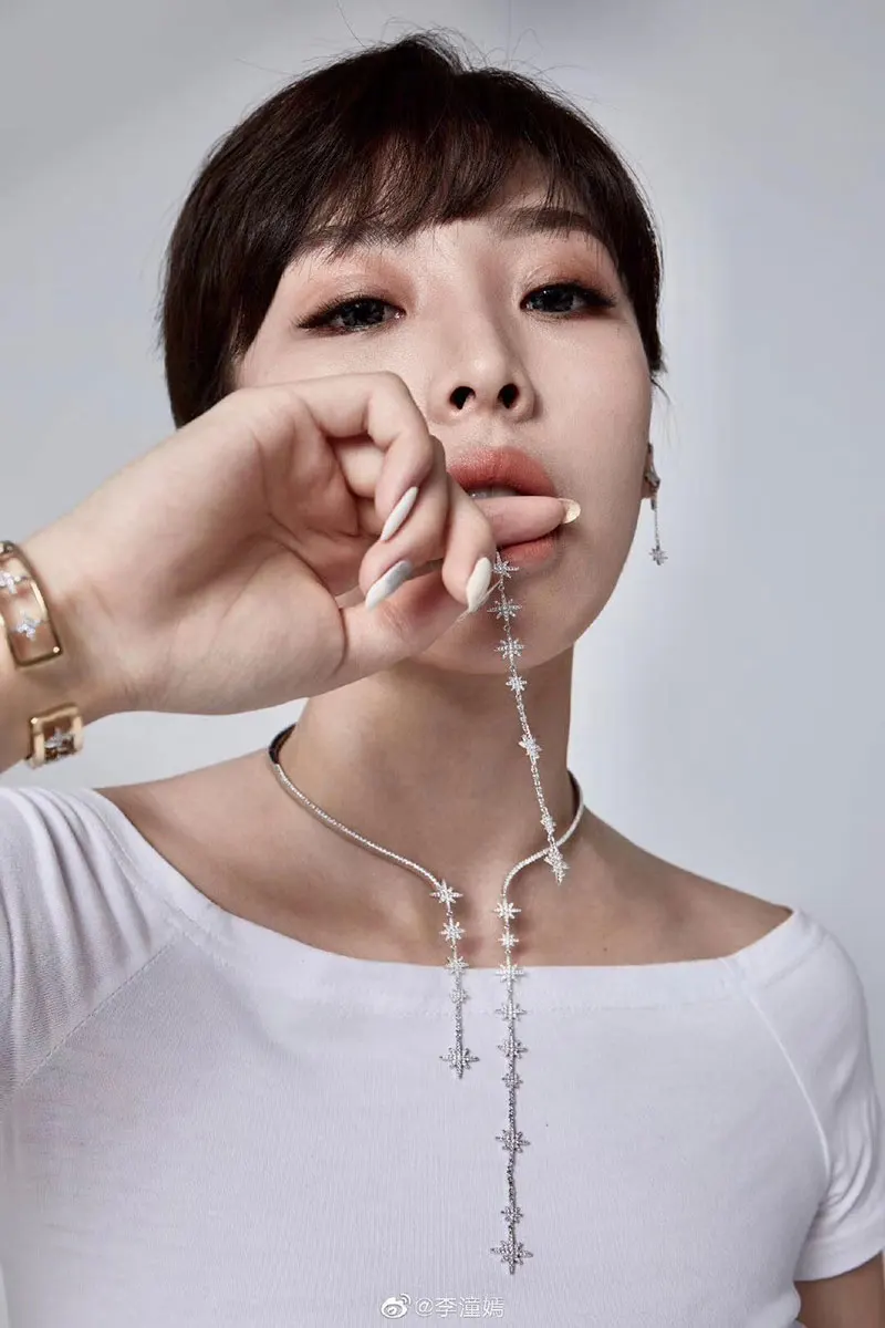 

Fashion Pure 925 Sterling Silver Fine Statement Open Choker Women Luxury Cubic Zirconia Stars Tassel Necklace