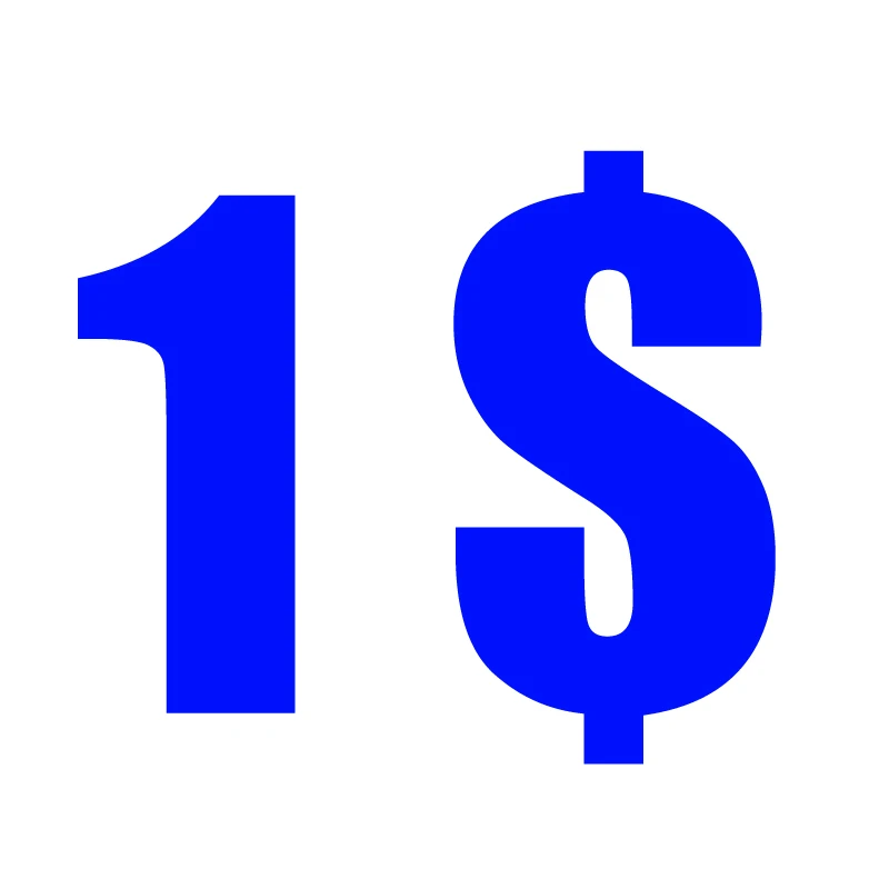 

Дополнительная цена 1 $,