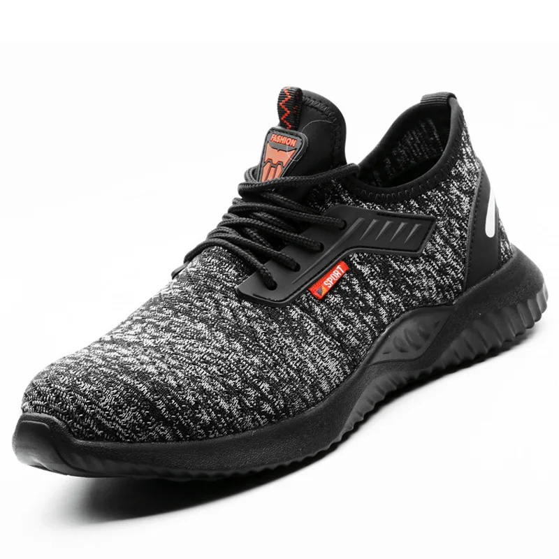 

Indestructible Shoes Men Safety Work Boots Puncture-Proof Boots Safety Shoes Lightweight Work Sneakers Male Shoes Dropshipping