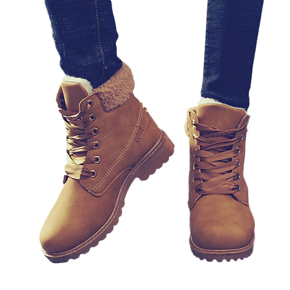 Классические женские ботинки-мартинсы SAGACE зимние ботинки повседневные короткие