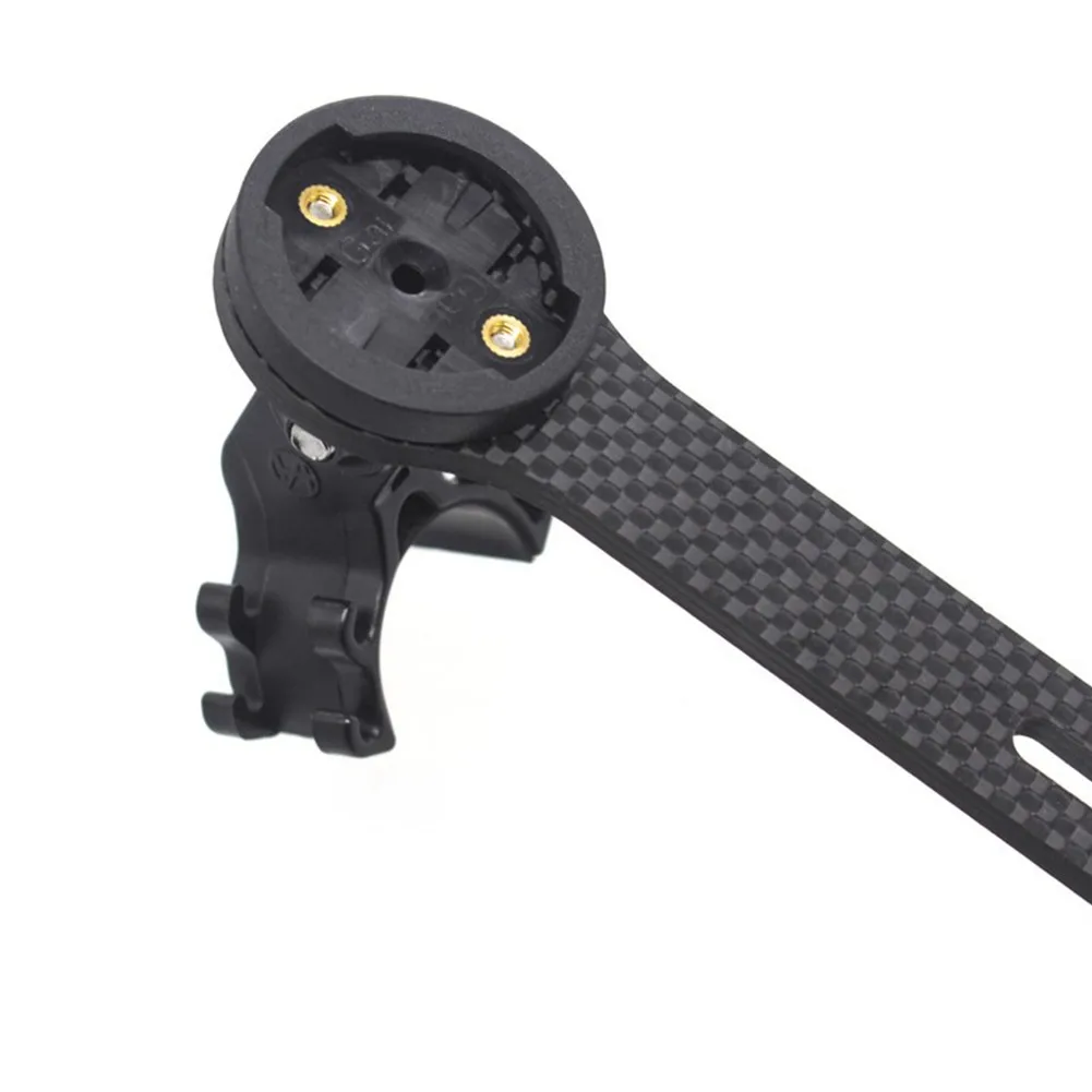 

Carbon Fiber Bicycle Road Bike Computer Mount Integrated Broken Windmill Code Watch Holder Stand For Garmin Cateye Bryton
