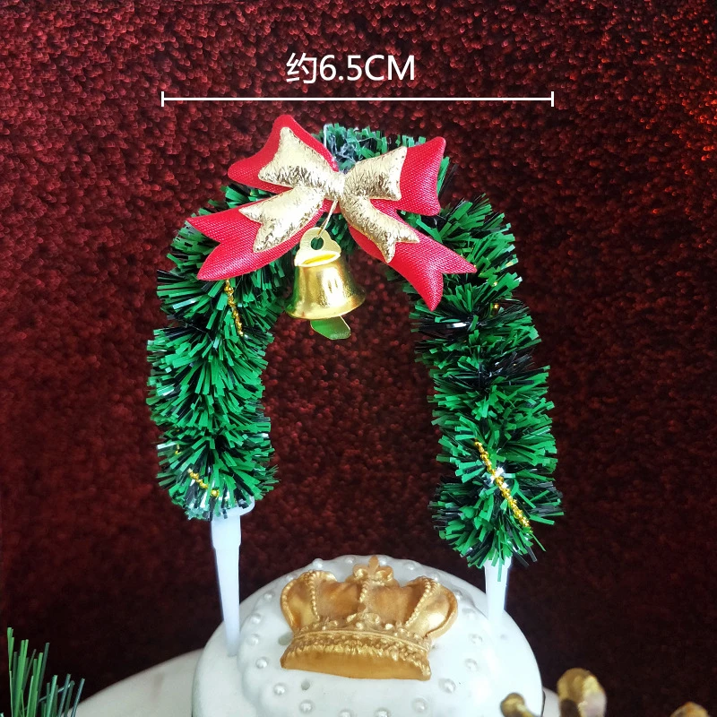 Веселый Топпер на Рождественский торт Рождественская елка Санта-Клаус Олень