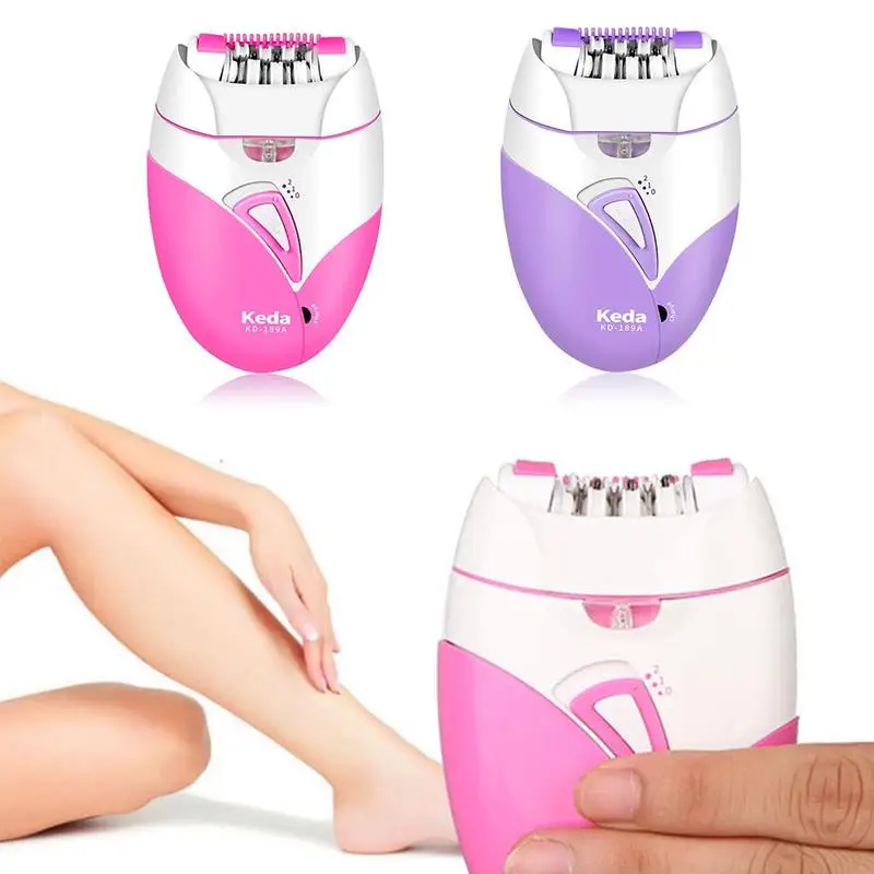 

USB Rechargeable Women Electric Epilator Beard Hair Removal Electric Lady Shaving Trimmer Bikini Depilatory Legs Body Depilador