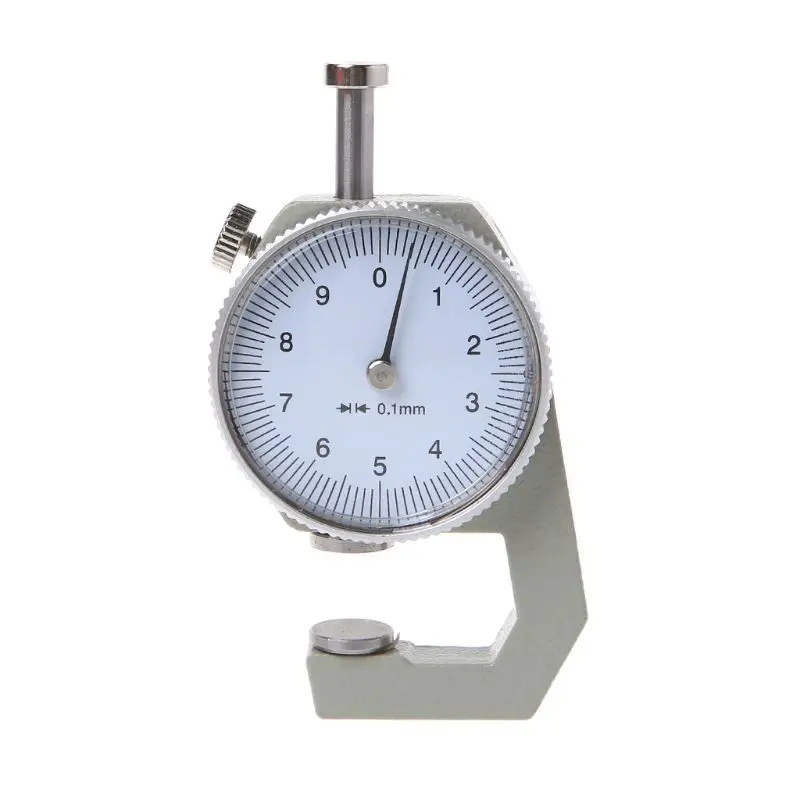 

Dial Thickness Gauge 10 20mm Leather Paper Thickness Meter Tester Accuracy 0.1mm