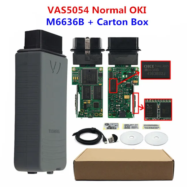 6154 wifi беспроводной OKI ODIS V5.1.3 полный чип 6154 wifi ODIS 5.1.3 диагностический инструмент для AUDI/SKODA/SEAT работает на Win10 - Цвет: Normal OKI 5054