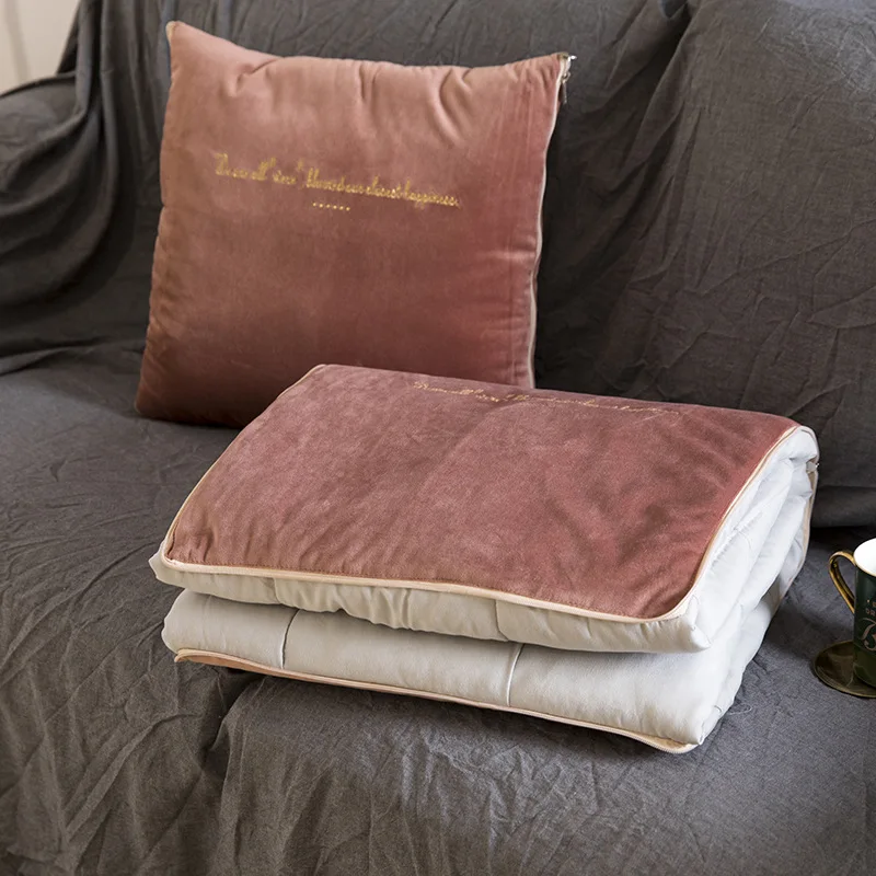 2 в 1 Вышитое одеяло для новорожденных Детская домашняя кровать женщин Манта