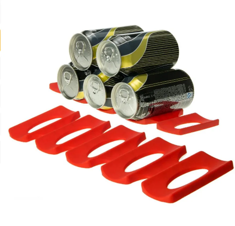 Складная для бутылок вина стойка пива бак холодильника силиконовые подушечки