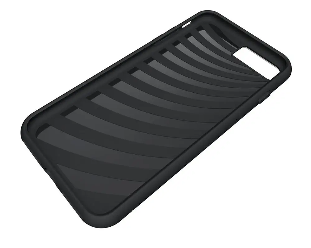 Group Vertical iPhone7 Plus Case Smooth Brushed Metal Design Back Cover For Black QKC r60 | Мобильные телефоны и
