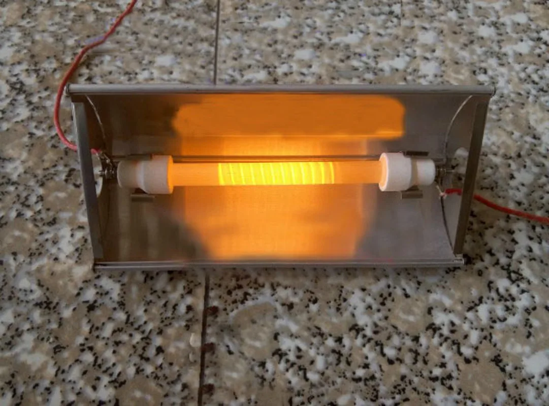 1 шт. Одиночная трубка лучистый обогреватель для ванной печь интерьерные