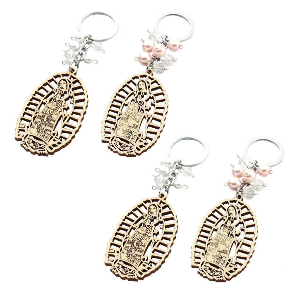 

4 шт., портативные брелоки для автомобильных ключей