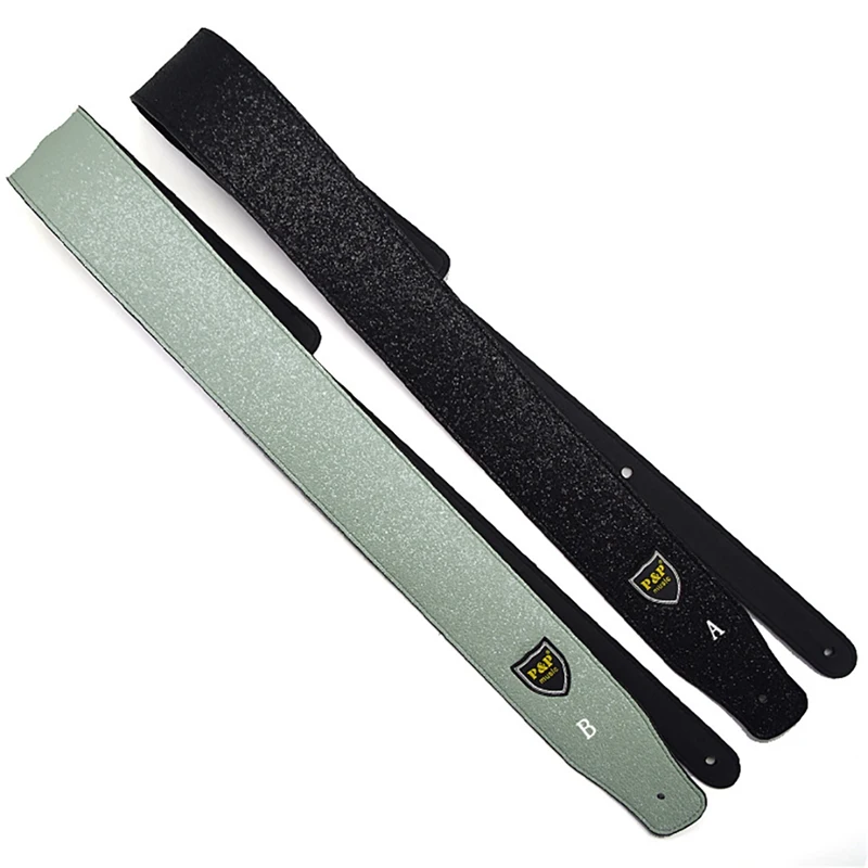 

1 шт. гитарный плечевой ремень Универсальный толстый регулируемый ремень из искусственной кожи для акустических электрогитар аксессуары д...