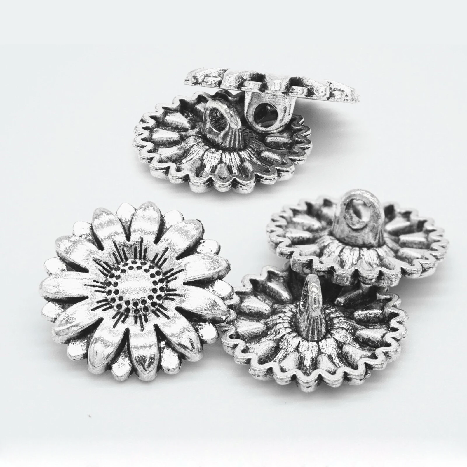 5/10/15 шт. металлические гравированные пуговицы для джинсов|Бусины| |