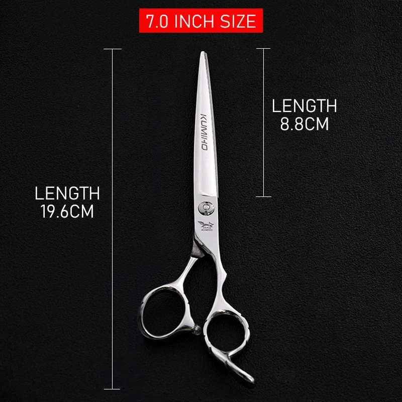 Японские Стальные Профессиональные Парикмахерские ножницы 6 5 7 0 дюйма для
