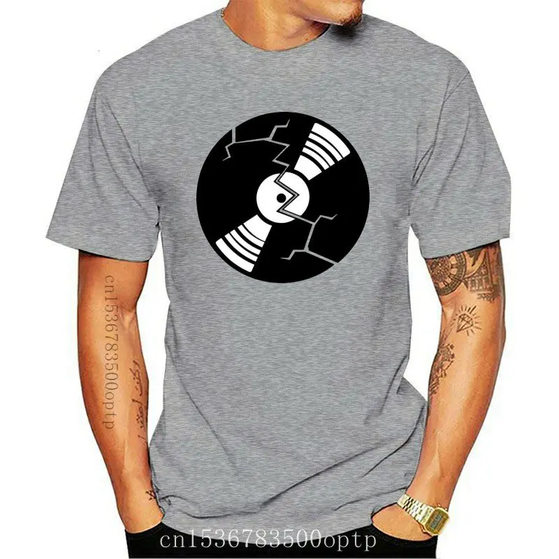 

Create Cotton Broken Cracks Vinyl Broken Destroyed Party Logo T-Shirt For Men Fashion Boy Girl Tshirts Round Neck