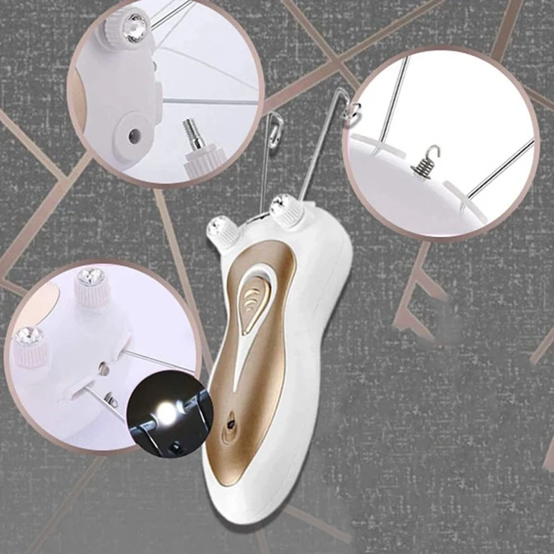 

Facial Hair Removal Threading Beauty Epilator & Electric Women Epilator Men Body Face Leg Neck Facial Hair Remover