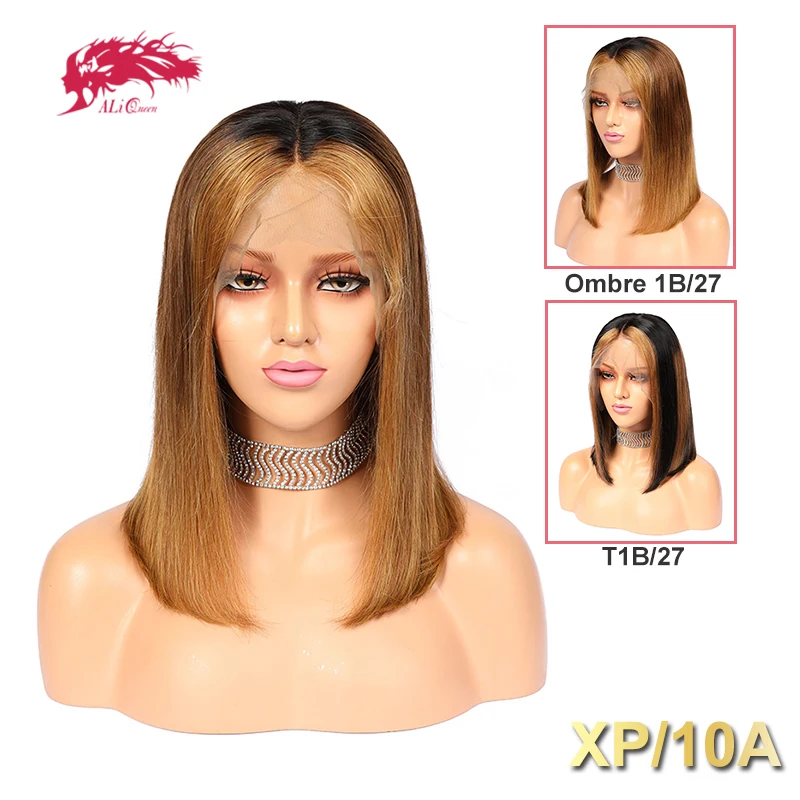 Ali queen Extra Pro. Коэффициент&gt 10А Омбре 13x6 кружева передние человеческие волосы