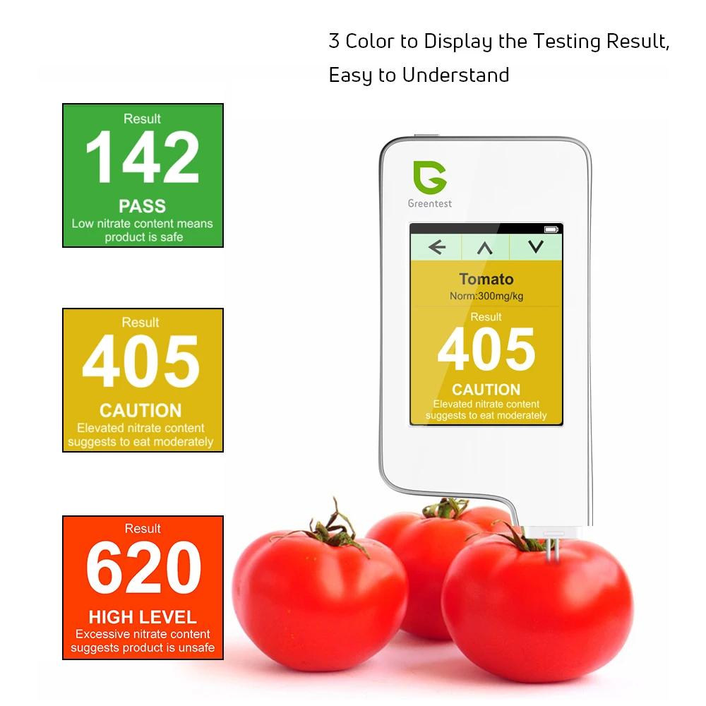 Greentest ECO 5Fwhite нитратомер пищевой.Измеряет содержание нитратов в овощах фруктах
