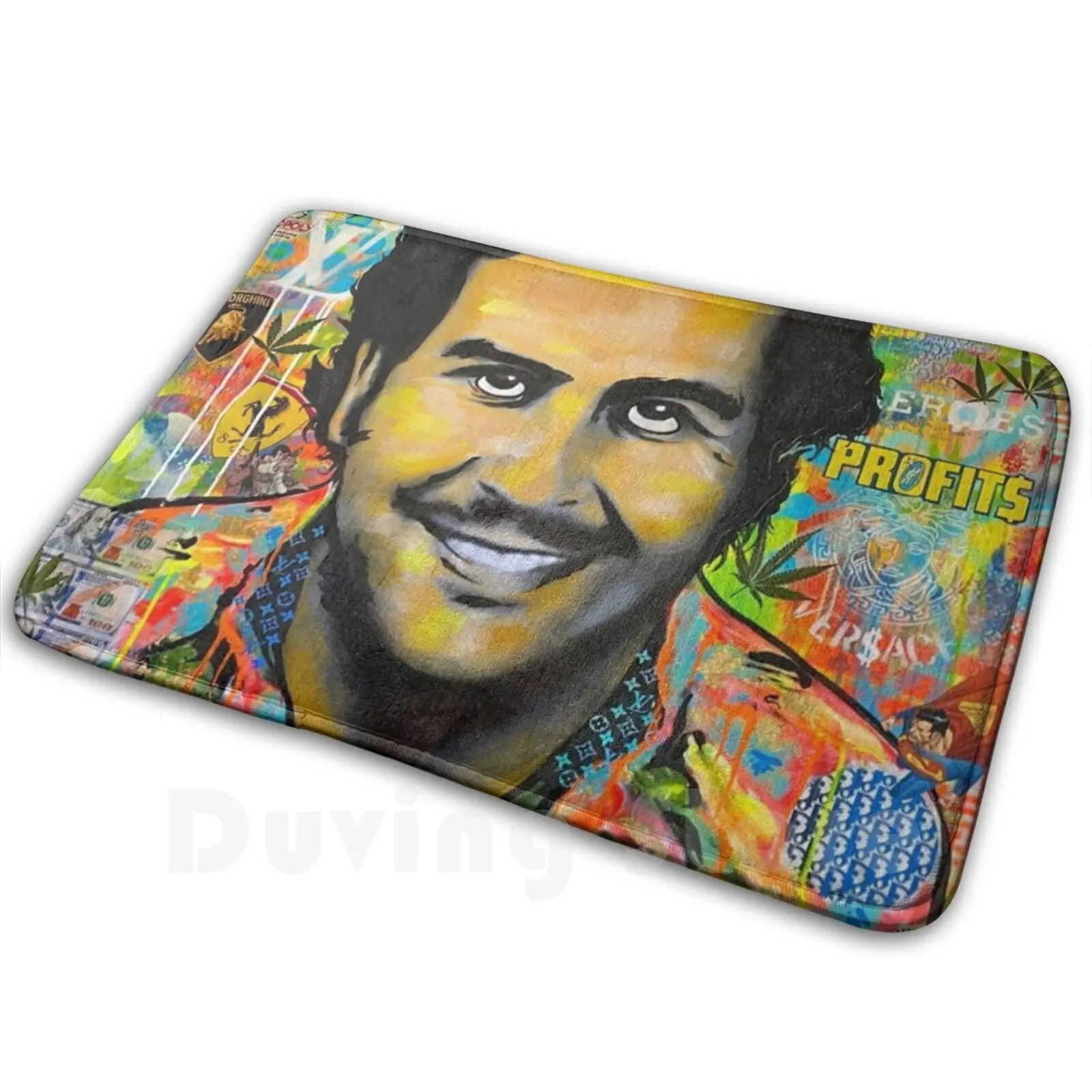 

El Patron Pablo Escobar Cartel Fan Art & Merch Carpet Mat Rug Cushion Soft Pablo Escobar Escobar Pablo Escobar Pablo