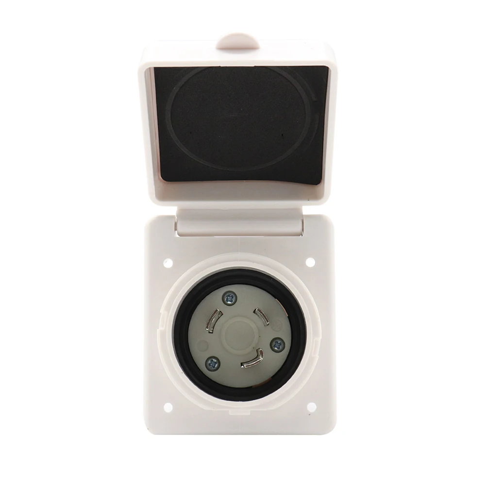 30 Amp Boot Замена Женская водонепроницаемая накладка RV Аксессуары мощность Впускной