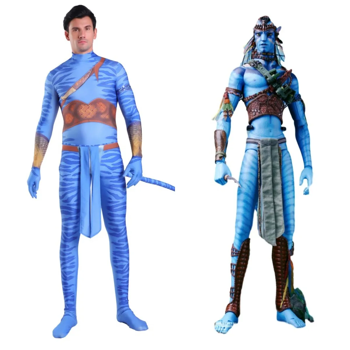 3D печати для мужчин костюм Аватара Джейк Салли супергерой Zentai Аватар Косплэй